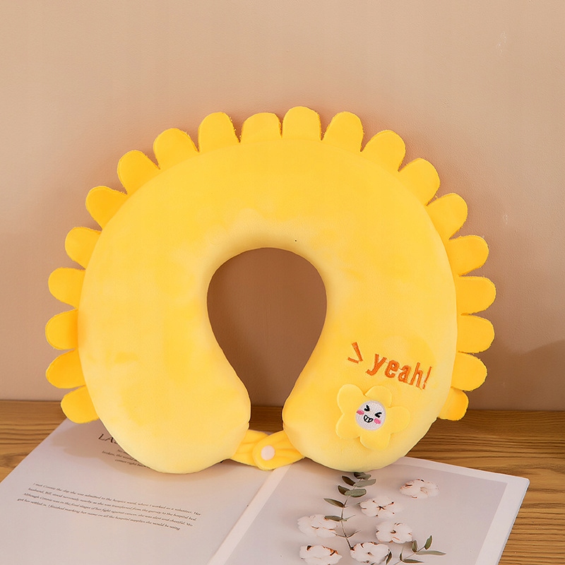 ZAGŁÓWEK PIANKA PAMIĘCIOWA PODUSZKA PODRÓŻNA ROGAL ŻÓŁTY KANARKOWY Marka Granda