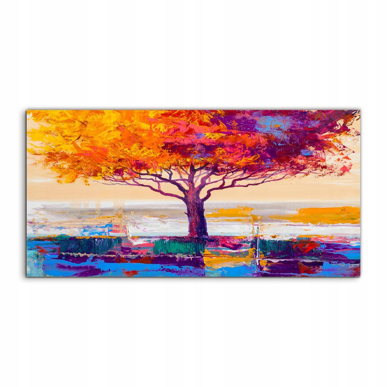 

Obraz 120x60 nowoczesny Natura Drzewa Las ścienny