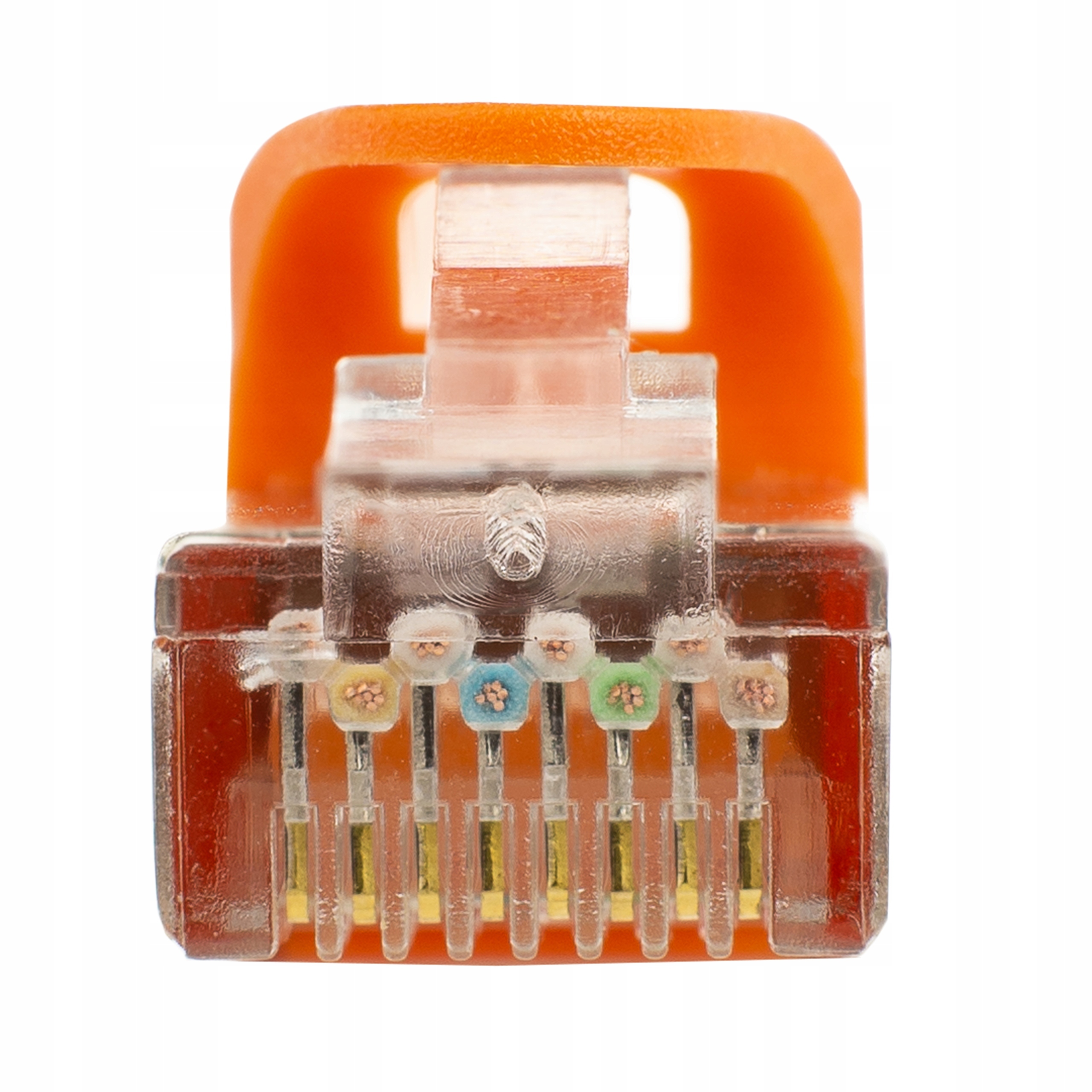 NEKU Kabel Patchcord S/FTP kat.7 pomarańczowy 25m