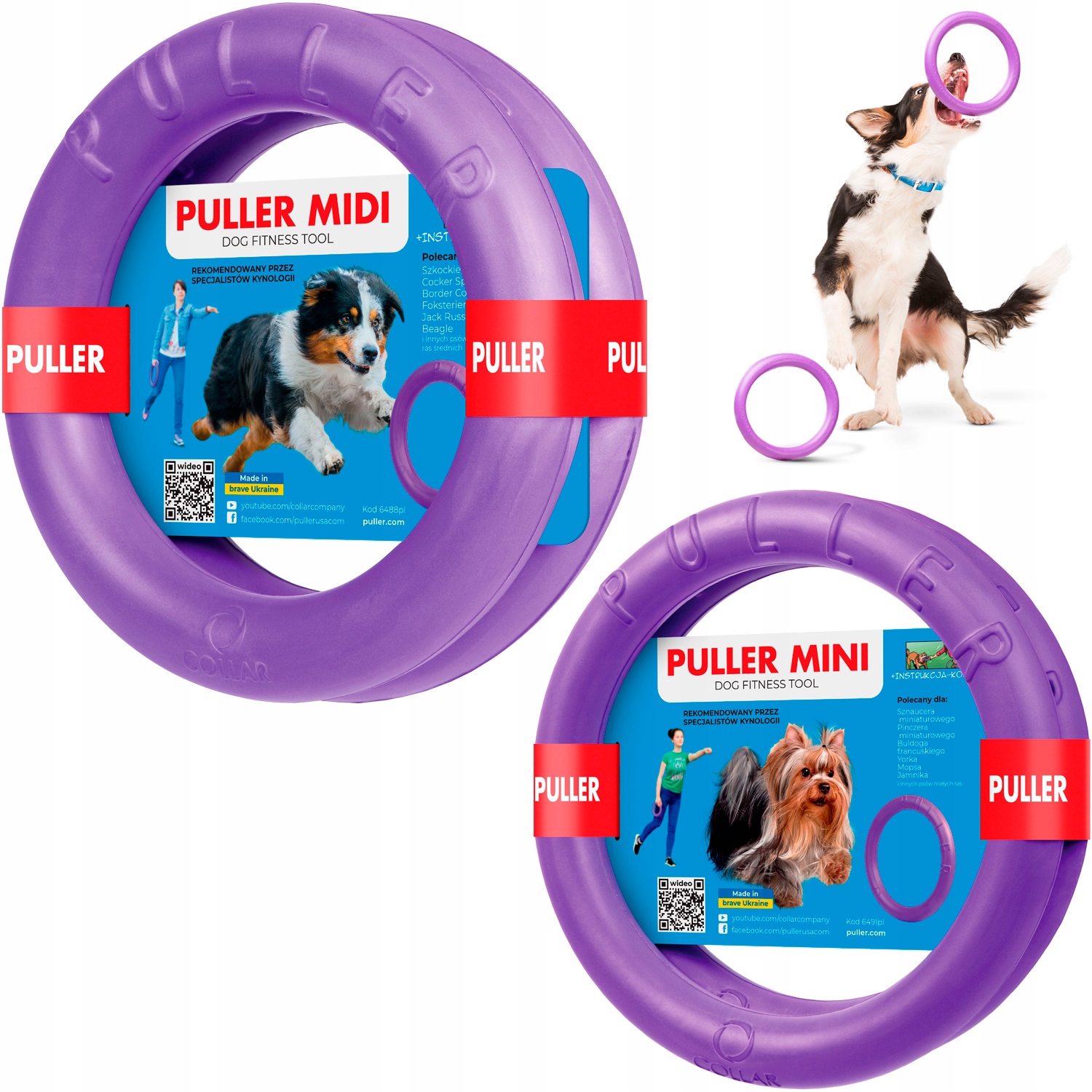 Levně Sada pro psy Puller Combo pro aktivní hry pro rostoucí štěňata