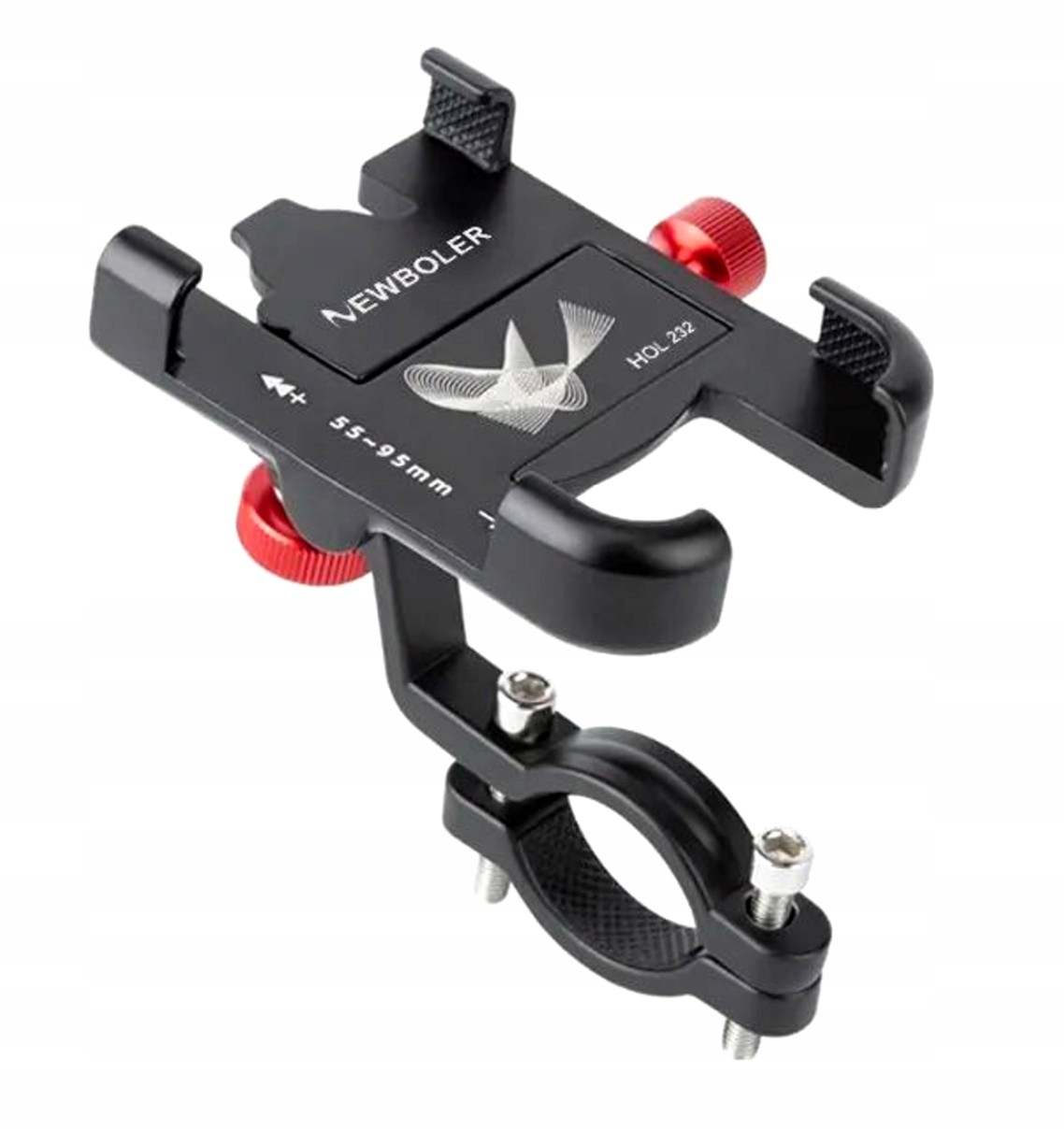 UCHWYT ROWEROWY NA TELEFON kierownice rower MOTOCYKL OBROTOWY mocny Model ALUMINIOWY UCHWYT NA TELEFON DO WSZYSTKICH MODELI