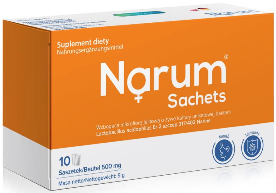 Suplement diety Vitaway Narum probiotyki saszetki 50 g 10 szt.