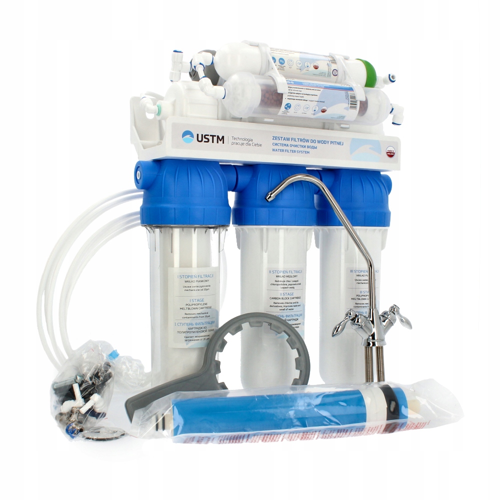 System do oczyszczania wody odwrócona osmoza RO7