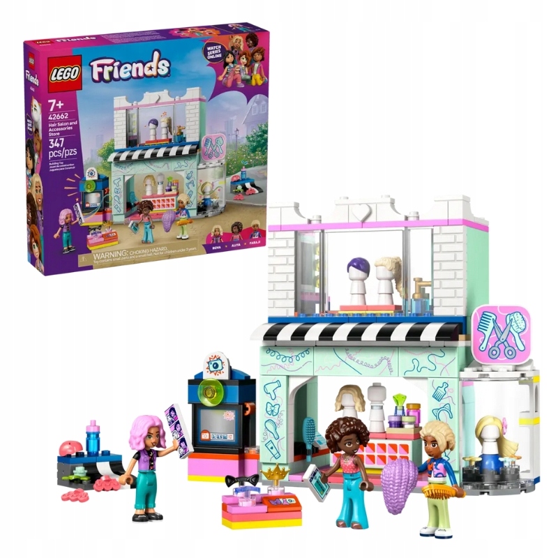 Lego Friends Kadeřnický Salon A Obchod S Ozdobami 42662 347 Dílků 7+