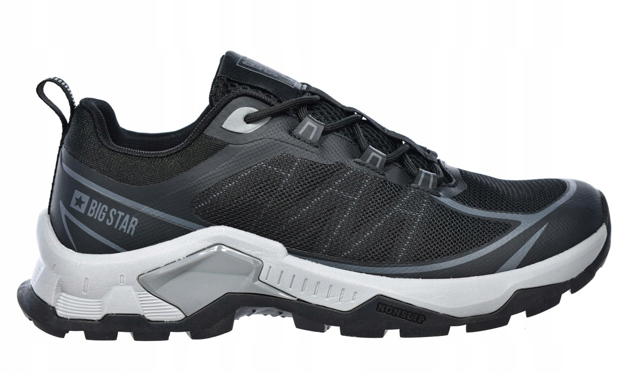 Sportovní šněrovací boty Big Star RR174012 Tenisky černé 42