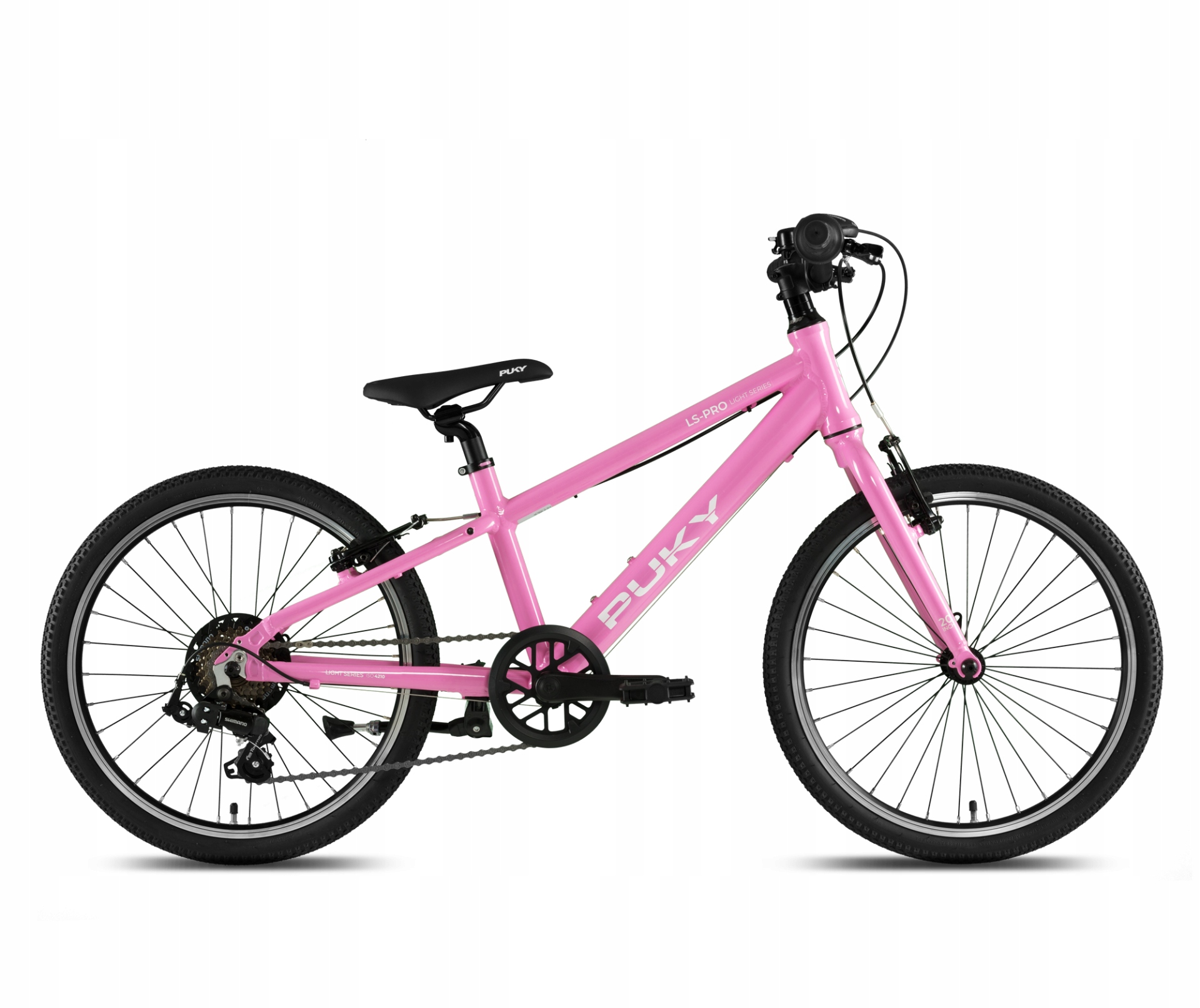 Rower Dziecięcy Puky Ls-pro 20 Ltd Różowy Lekki Waga 7,8KG Shimano