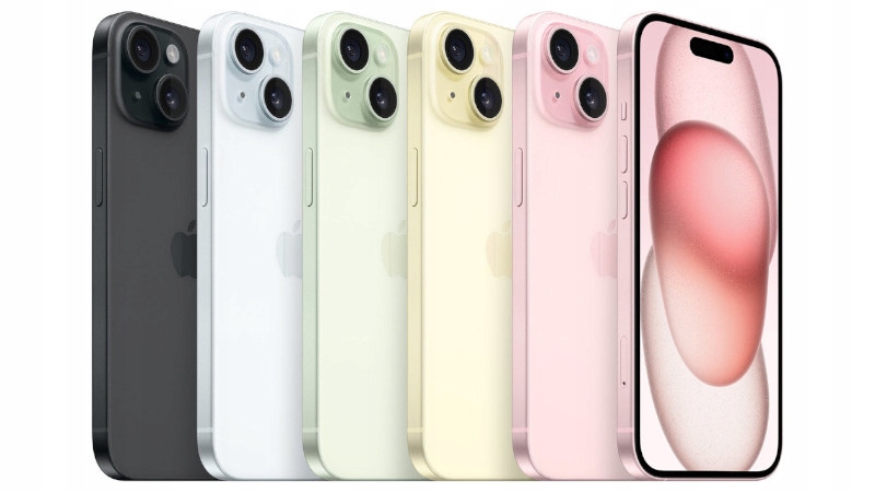 Smartfon Apple iPhone 15 Plus 6GB / 128GB różowy Słuchawki w komplecie nie
