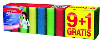 

Vileda Myjka Zmywak Gąbka Kuchenna 10 Sztuk style