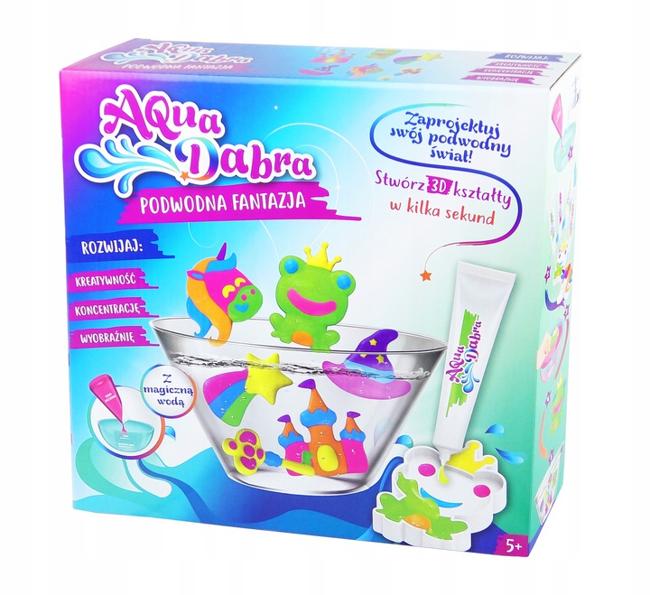 

Akwarium ze zwierzątkami Aqua Dabra Zestaw 3D