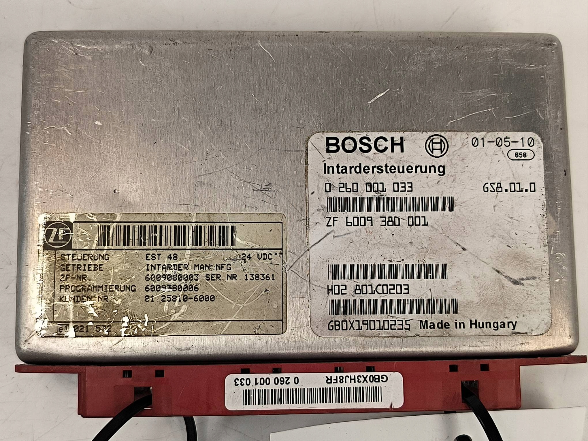 modulo INTARDERA 0260001033 MAN TGA 26.413