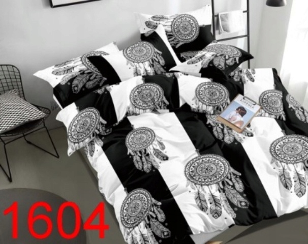 POŚCIEL 3D BAWEŁNA SATYNOWA 160x200 + 2x PODUSZKI Wymiary kołdry 160x200cm