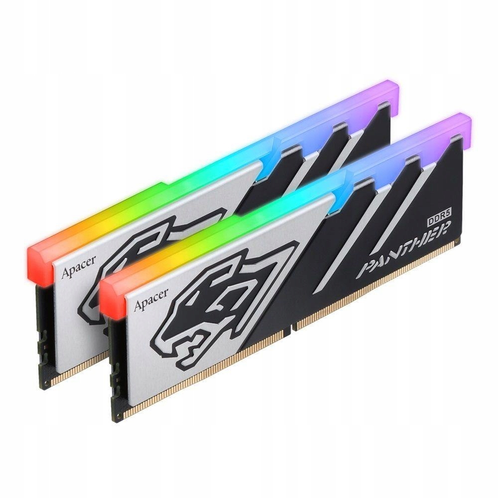 Paměť DDR5 Apacer Panther Rgb 32GB (2x16GB) 6000MHz CL40 1,35V Hs