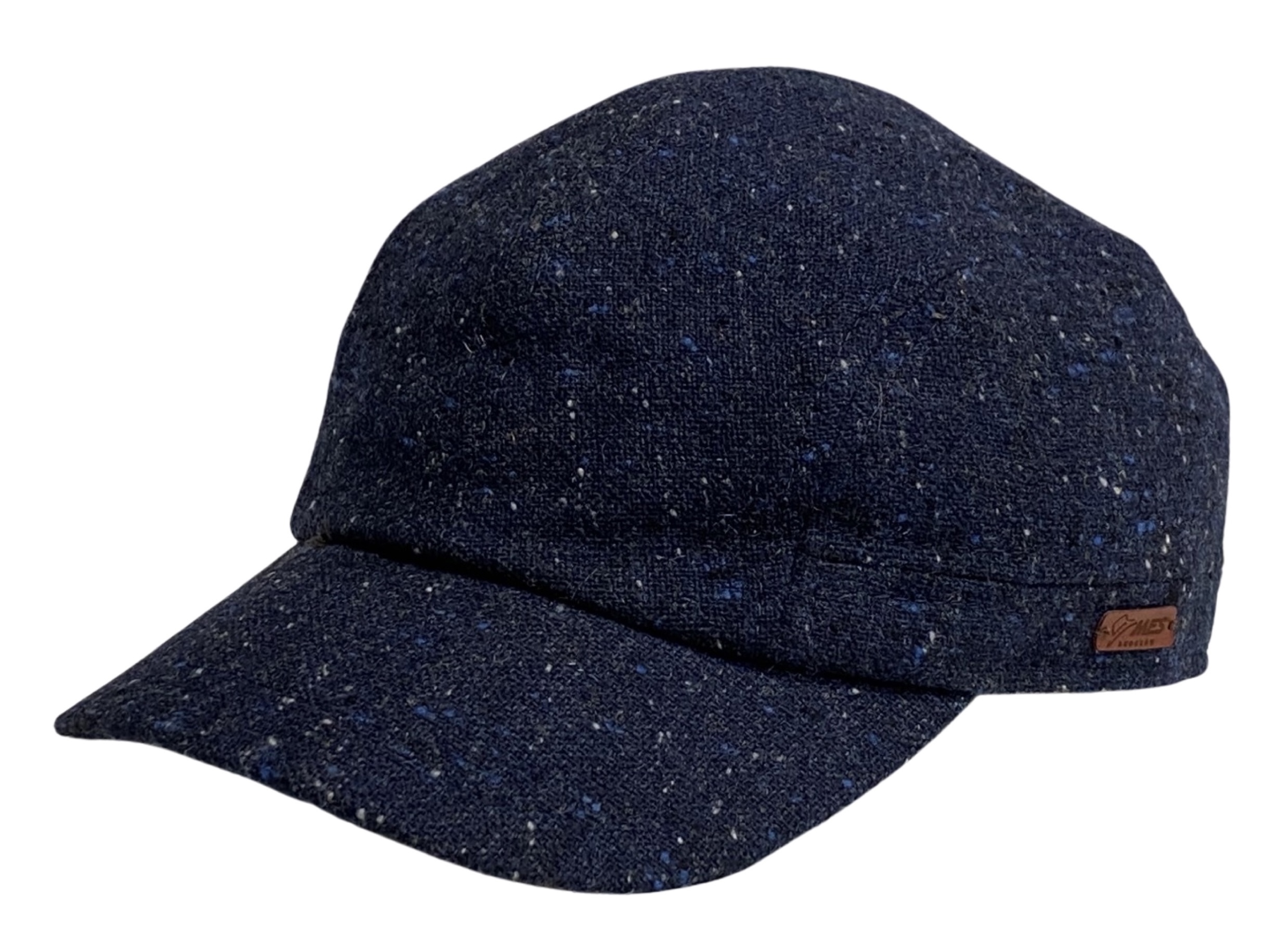 vlněná zimní Čepice pánská baseballová s kšiltem klasická 56 cm