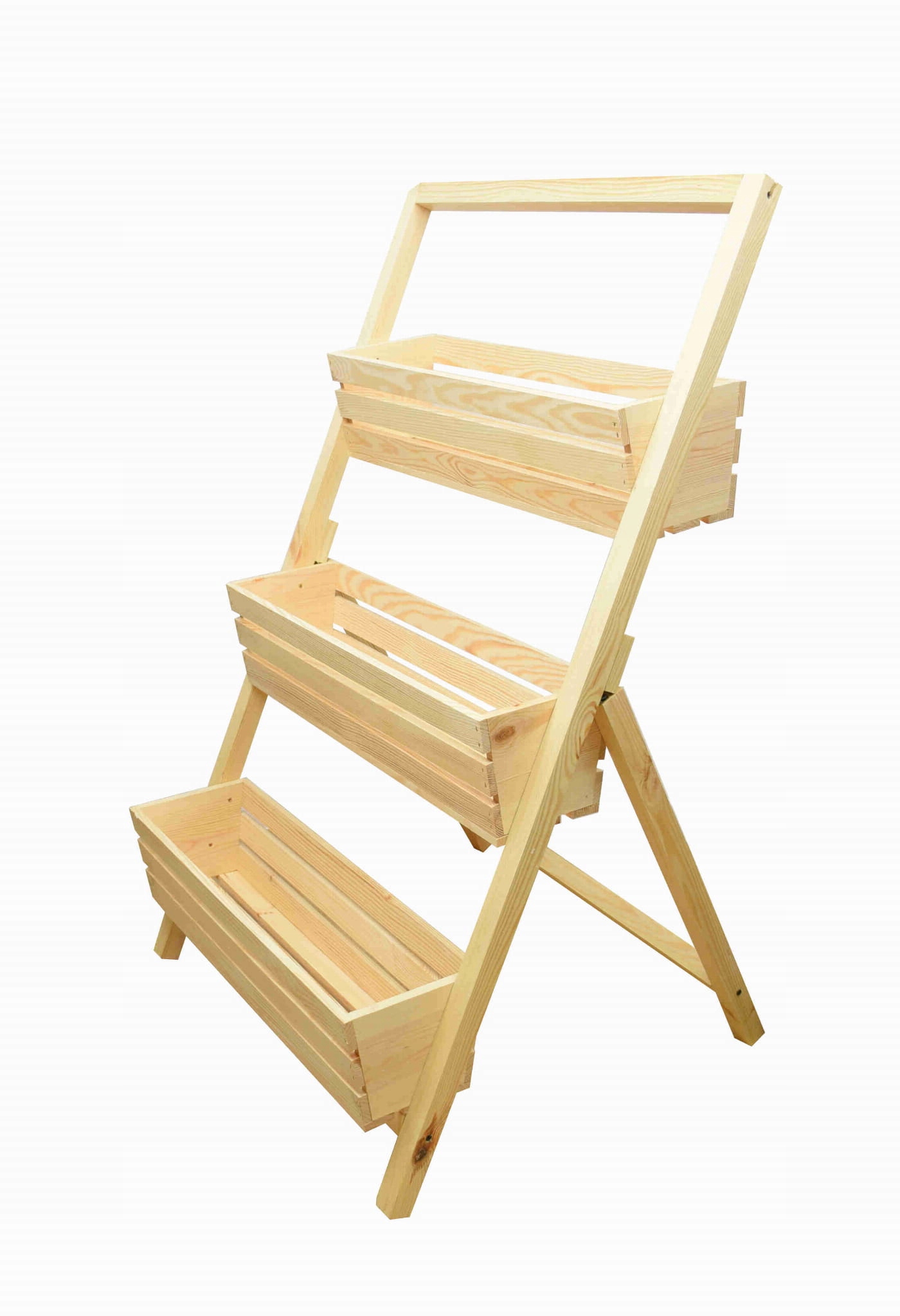 Kwietnik drewniany stojący na kwiaty drabinka Kod producenta stojak13