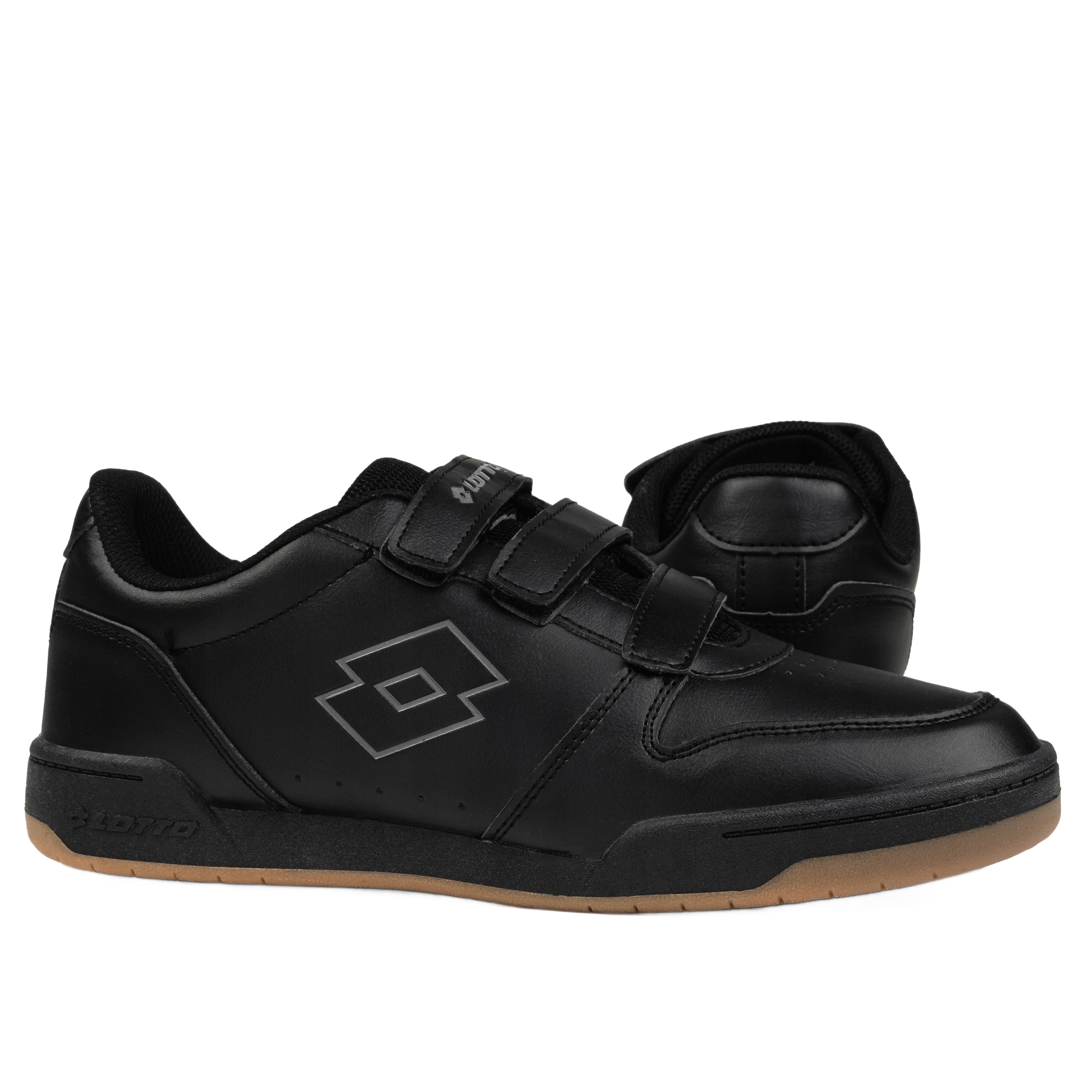 Lotto Titanis Pánské Sportovní Boty Černé Barvy S Logem Na Suchý Zip 48 6AC