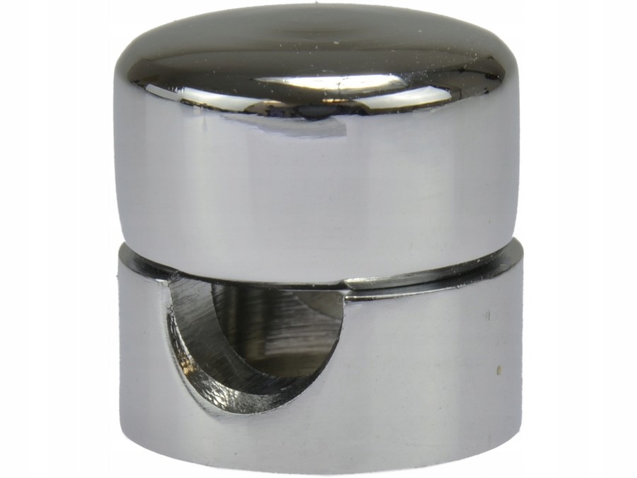 

Uchwyt kabla przewodu ozdobny ścienny 16mm Chrom