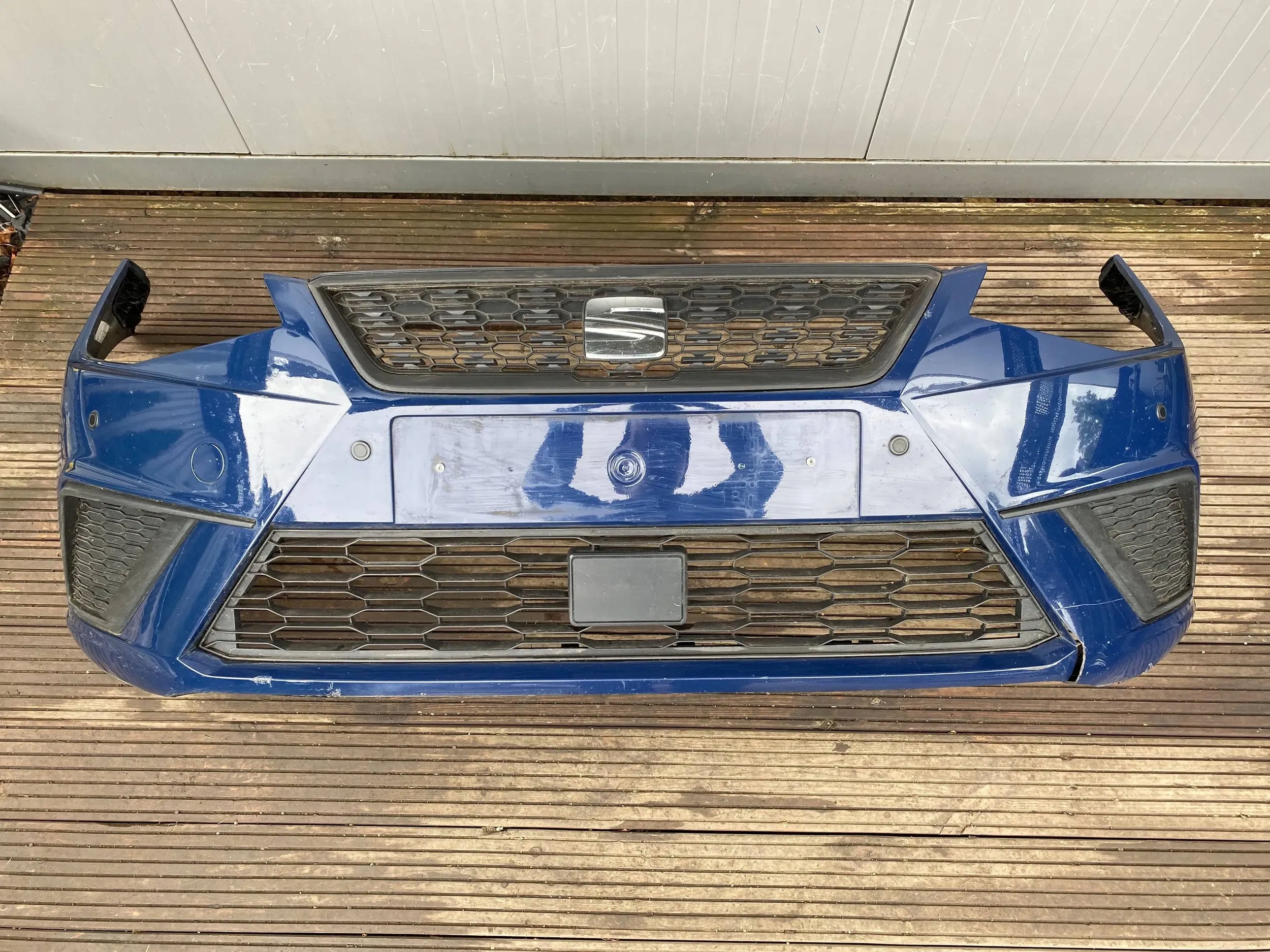 SEAT IBIZA V complete bumper front grill