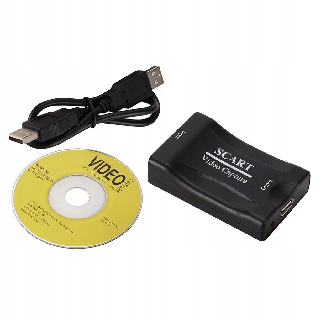 USB 2.0 Scart Video Card Game Grabber Pudełko Marka bez marki