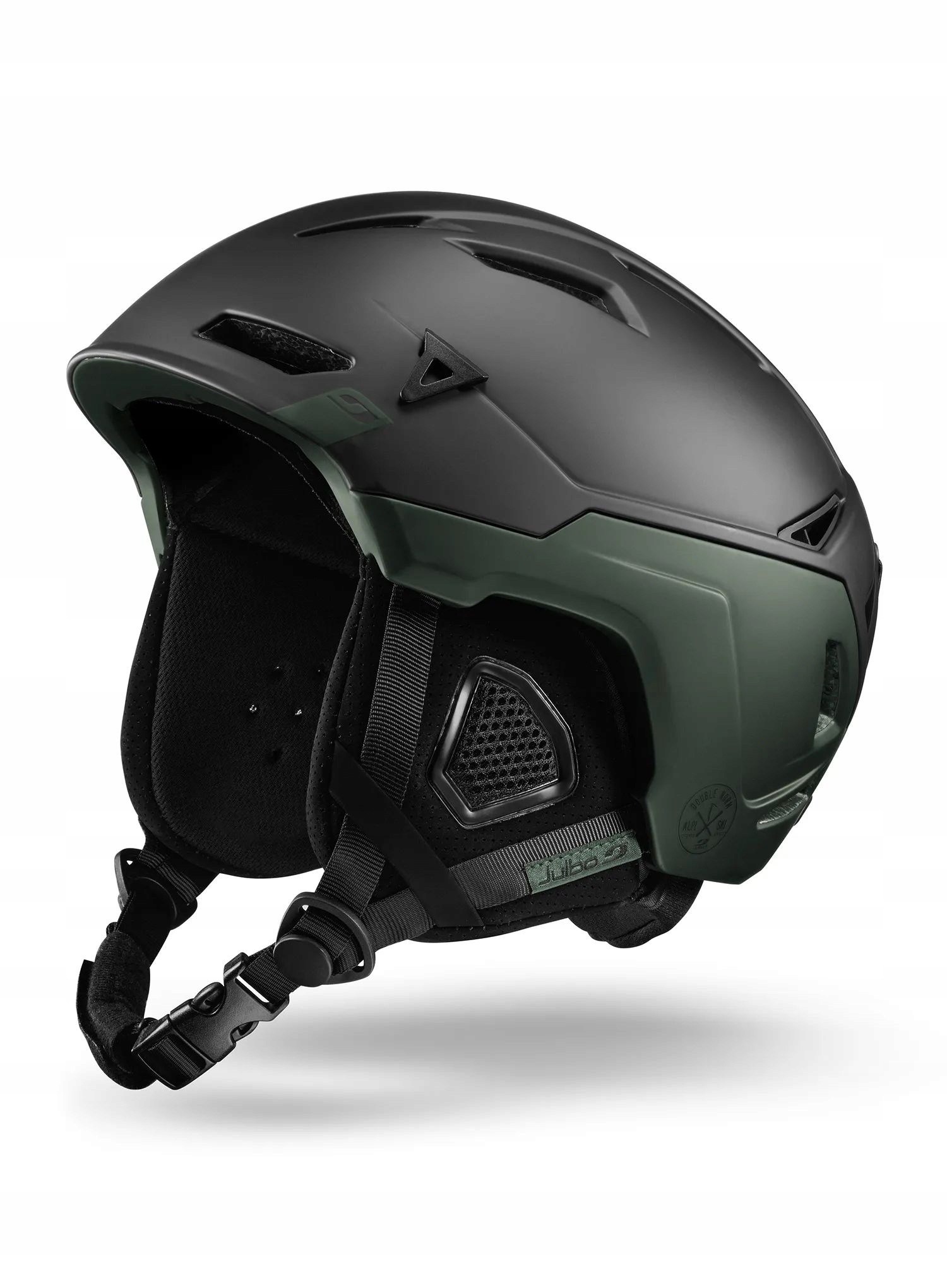 Helma na lyže Julbo The Peak Lt Recco černá/dark zelená 58-60 cm