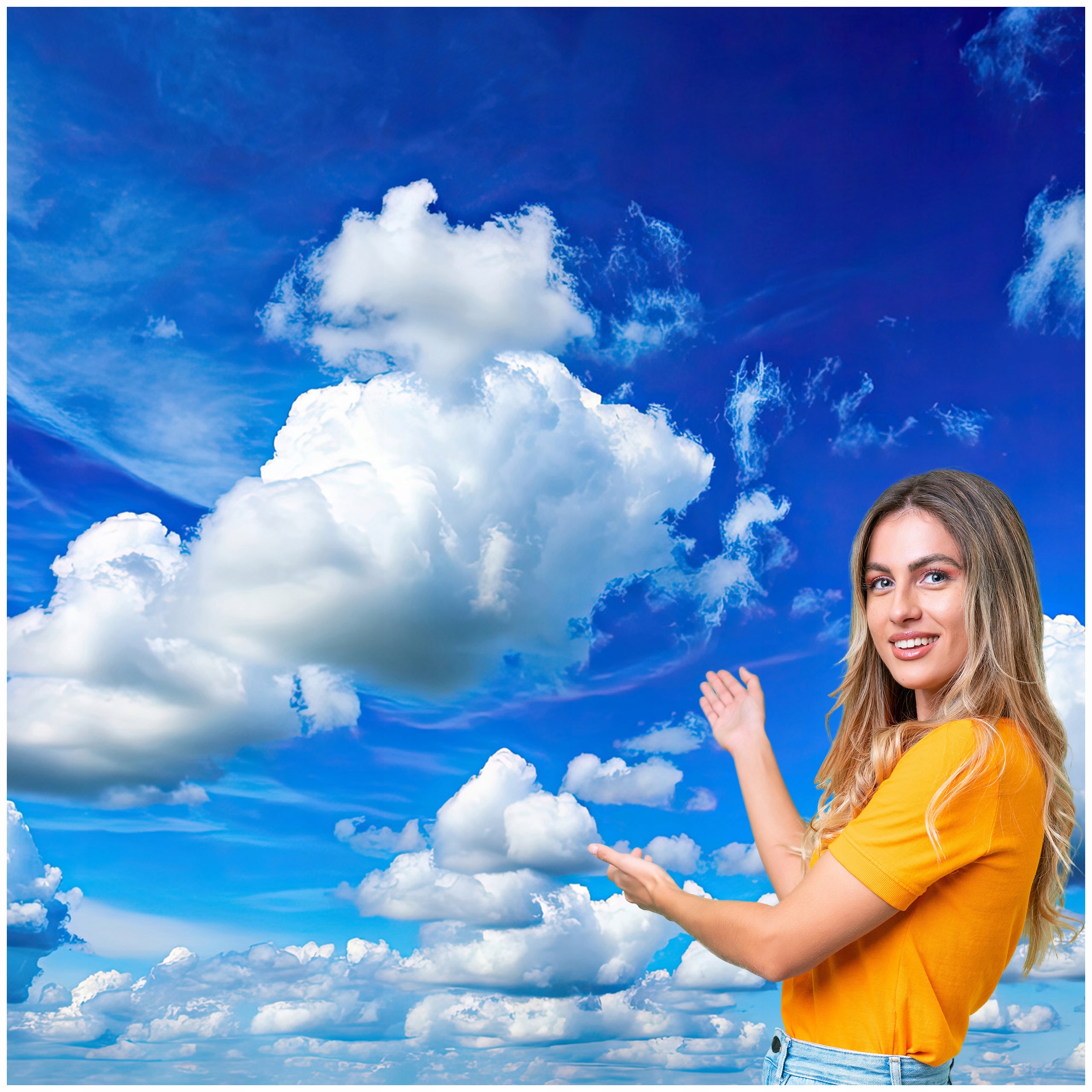 Fototapeta Nebeské oblaky 490x280 NB06F