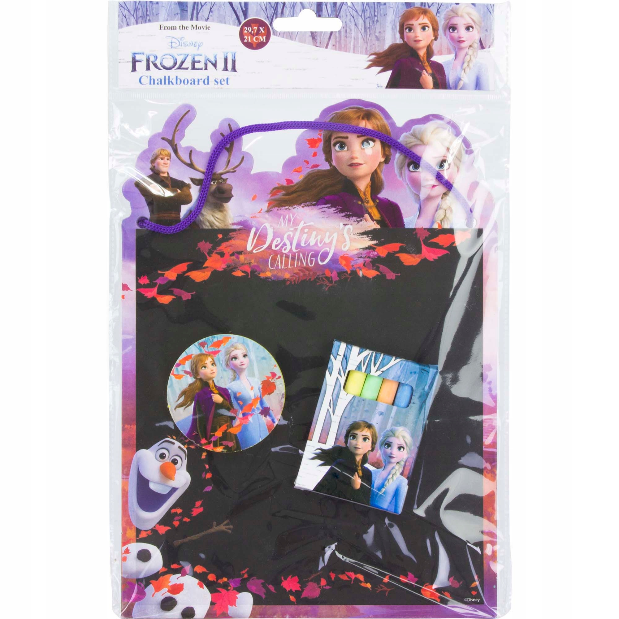 

Tablica Kredowa Kraina Lodu Frozen Elsa Anna Olaf
