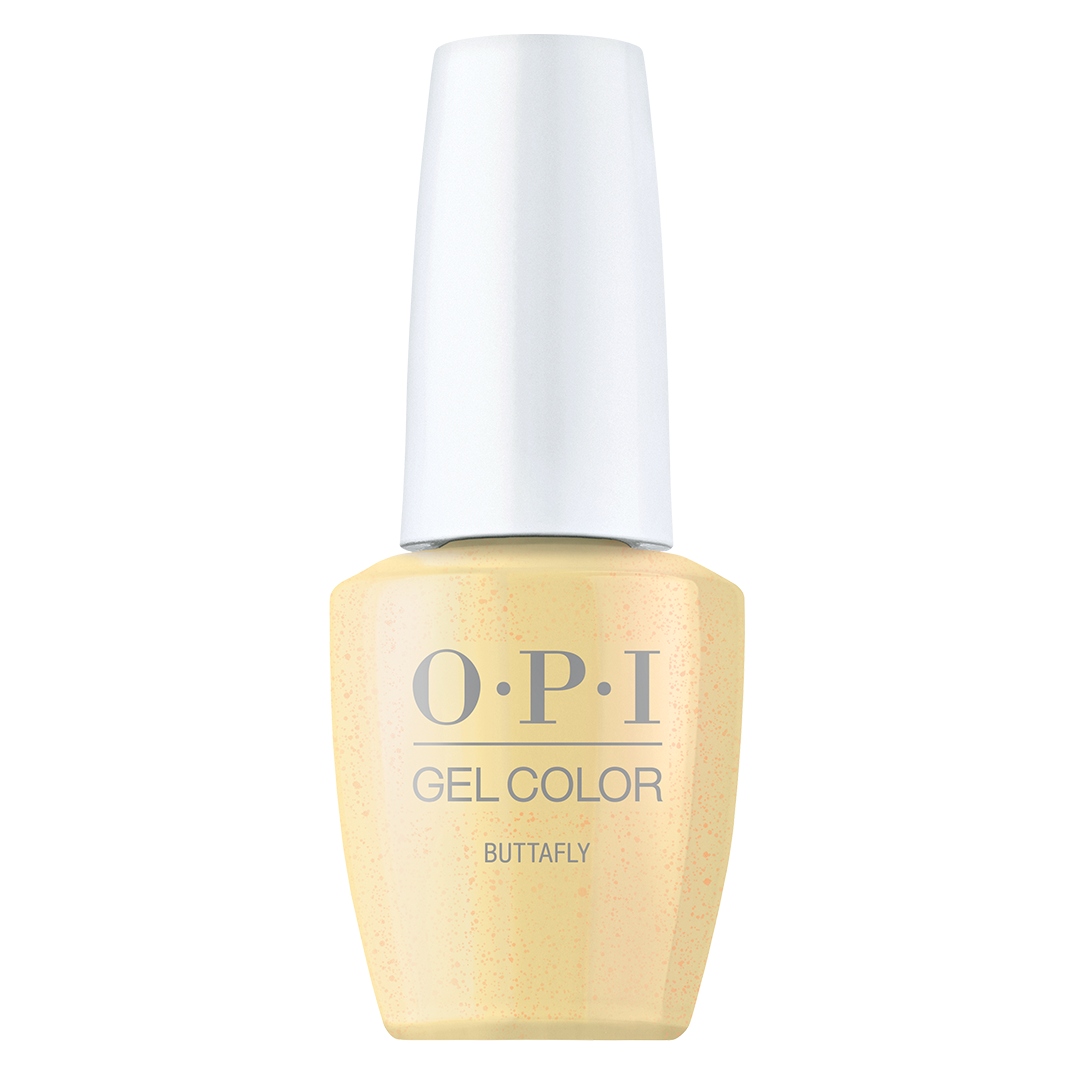 Opi GelColor Your Way Buttafly gelový lak na nehty žlutý 15 ml
