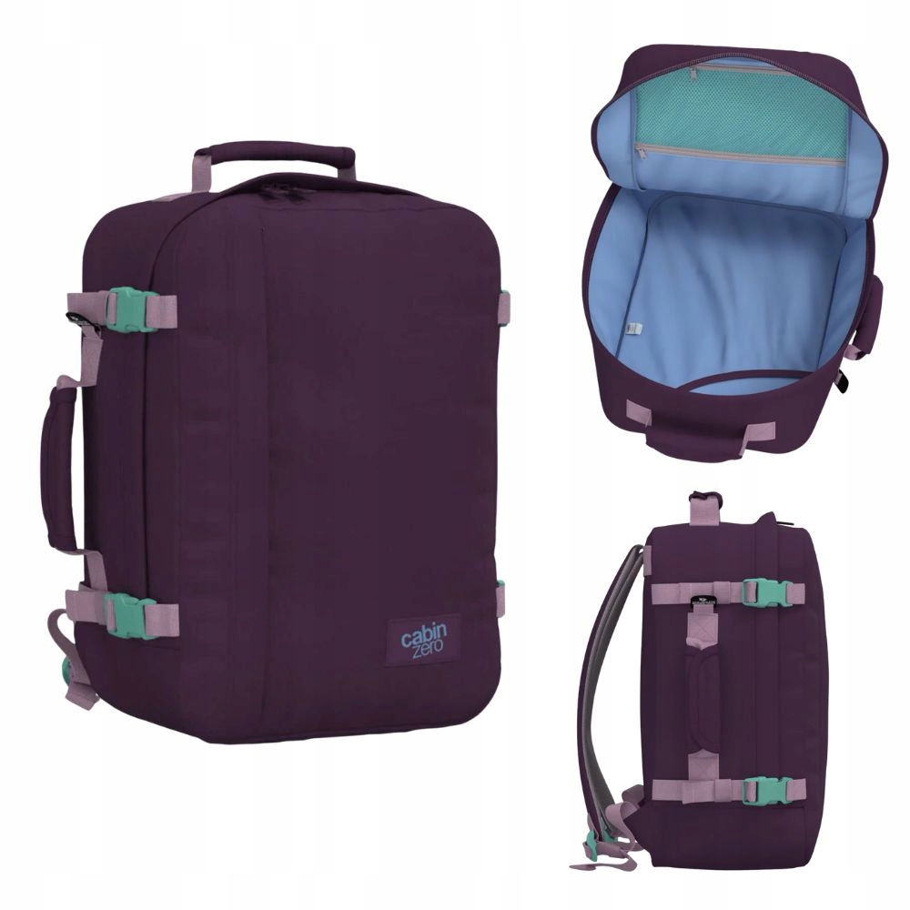 Lehký batoh 36 l CabinZero CZ17 Midnight Purple, palubní zavazadlo