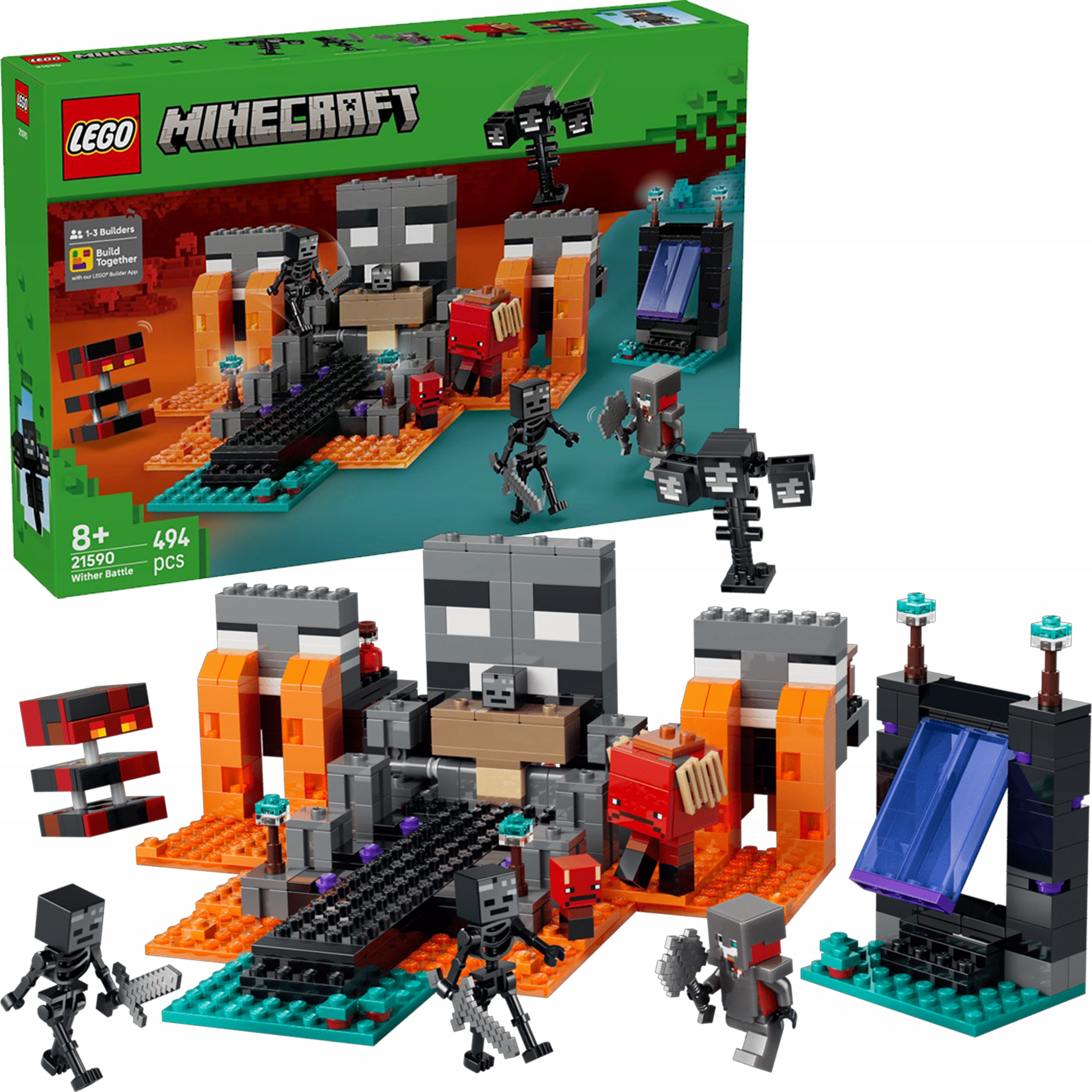 Lego Minecraft Boj s Witherem – 21590