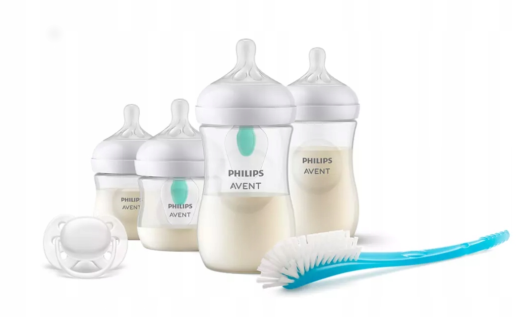 AVENT SCD657/11 ZESTAW ANTYKOLKOWY BUTELEK RESPONSYWNYCH Z WKŁADKĄ AIR FREE Stan opakowania oryginalne