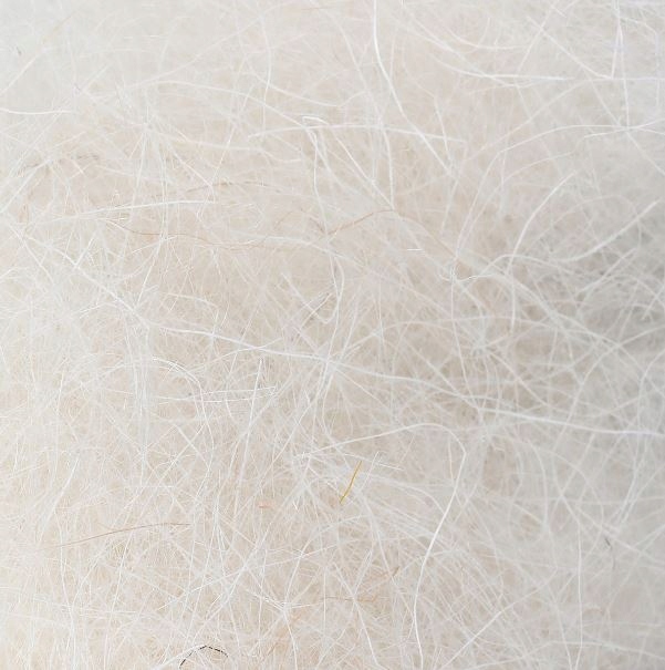 FFGene Cashmere Goat Dubbing White