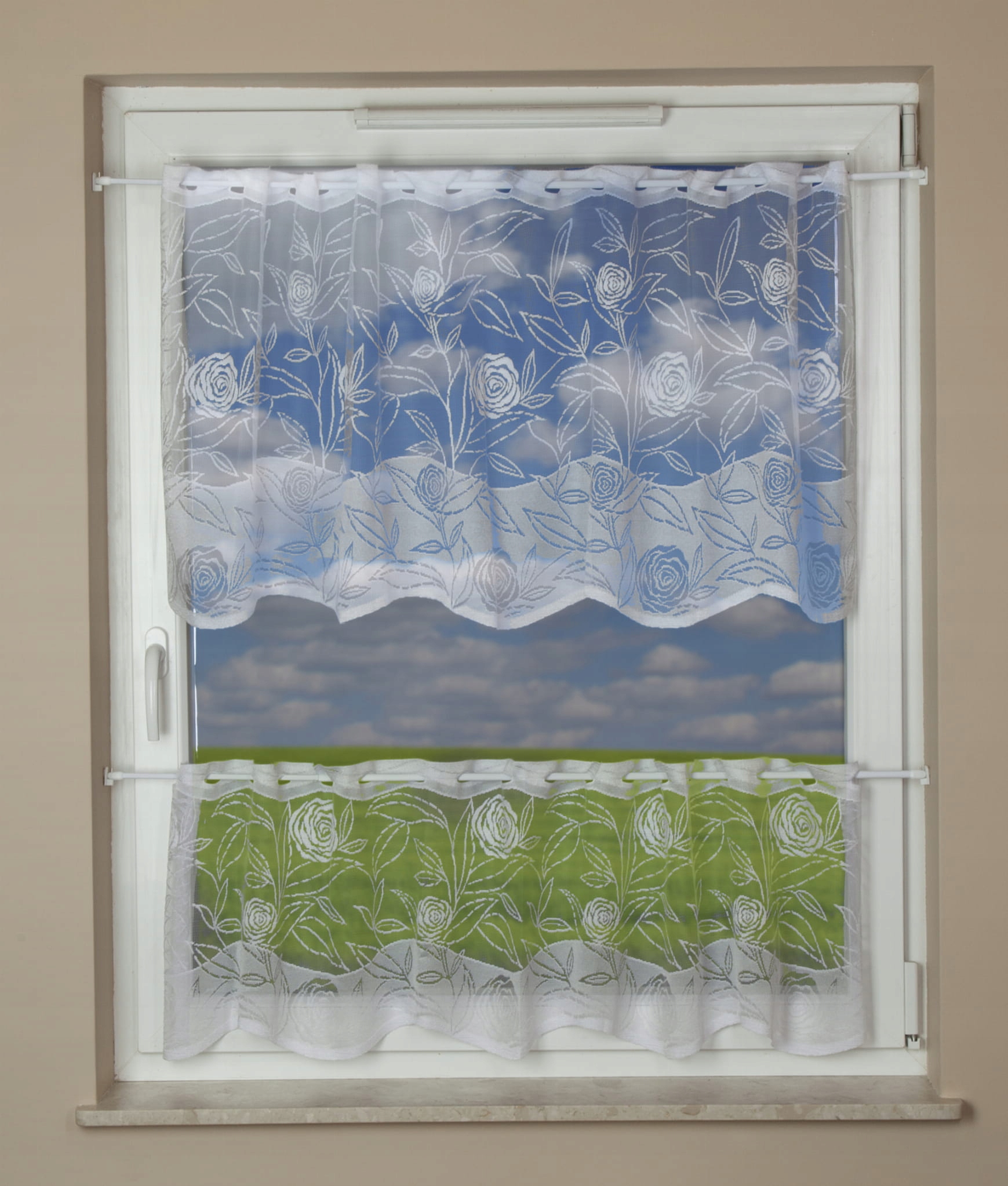 

Zazdrostka/lambrekin biały Shannon Jk 8803 wys.60