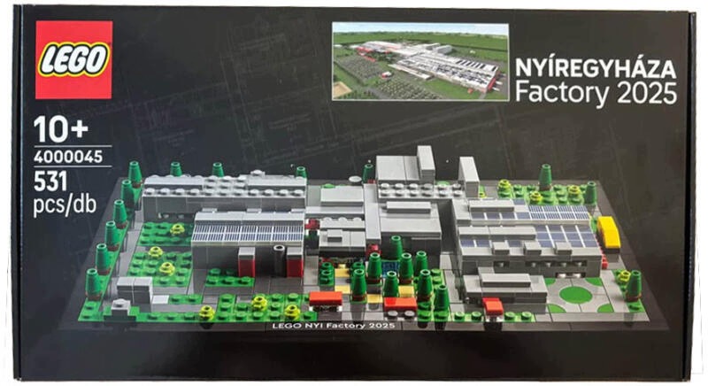 Lego 4000045 Nyíregyháza Factory 2025 Zestaw Pracowniczy (Employee Gift)