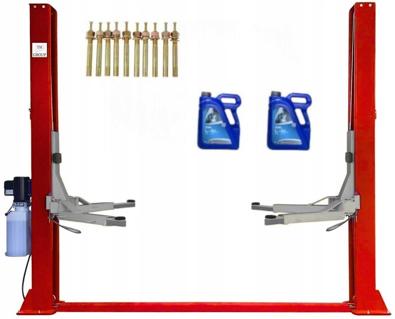 ДВУХКОЛОННЫЙ ЦЕХОВЫЙ ПОДЪЕМНИК 4T TM-GROUP