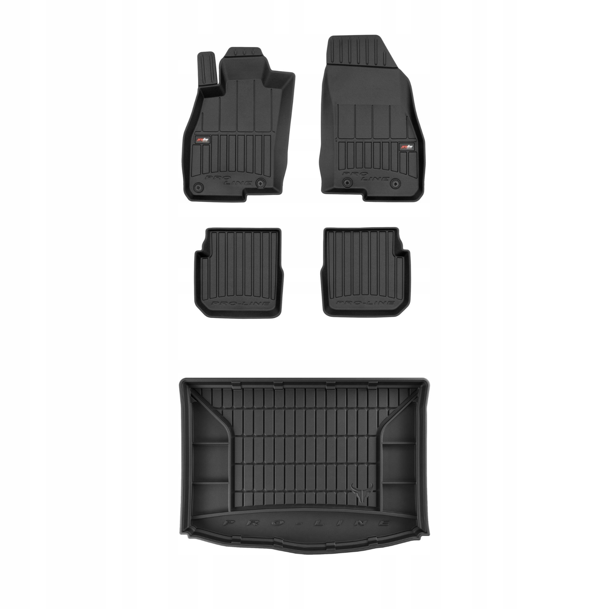 Sada gumových koberců a rohožek pro Alfa Romeo MiTo 2008-2018