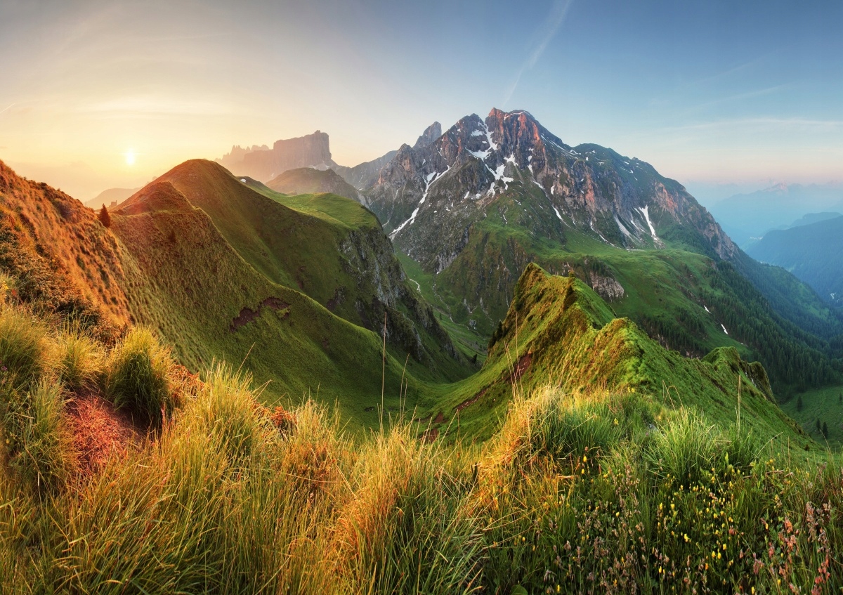 

Fototapeta Flizelinowa Góry Dolomity 208x146