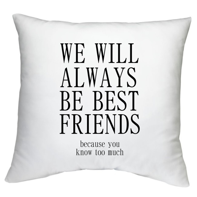 PODUSZKA PRAWDZIWY PRZYJACIEL PRZYJACIÓŁKA WZORY Marka Kotisowa