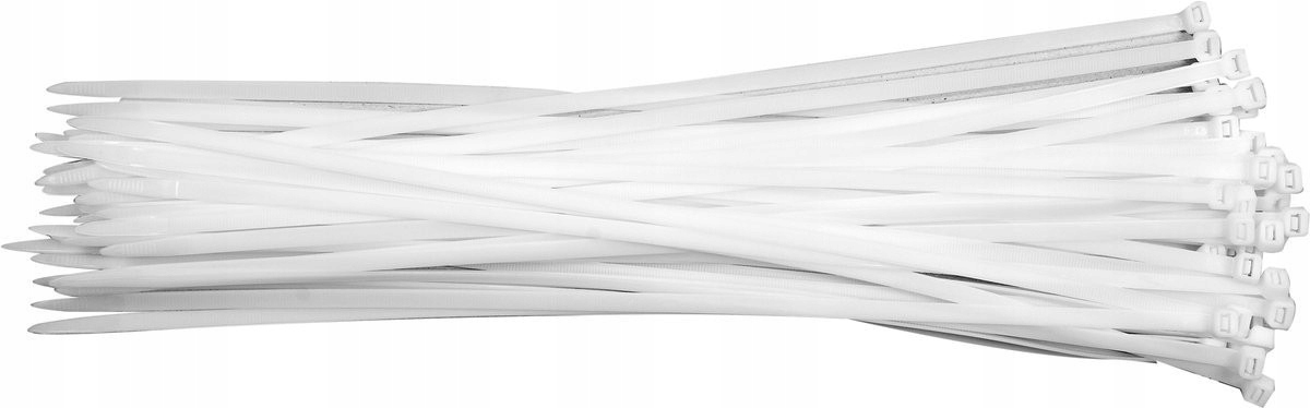 

Opaski Plastikowe 550x9,0 mm 50SZT. Białe