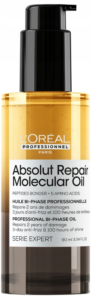 Loreal Seria Expert Absolut Repair Molecular olejek do włosów 90 ml