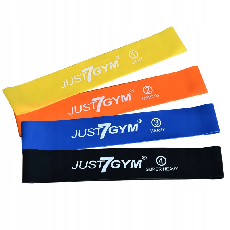 GUMA MINI BAND DO ĆWICZEŃ FITNESS JUST7GYM 0.4 MM EAN (GTIN) 5904915180008