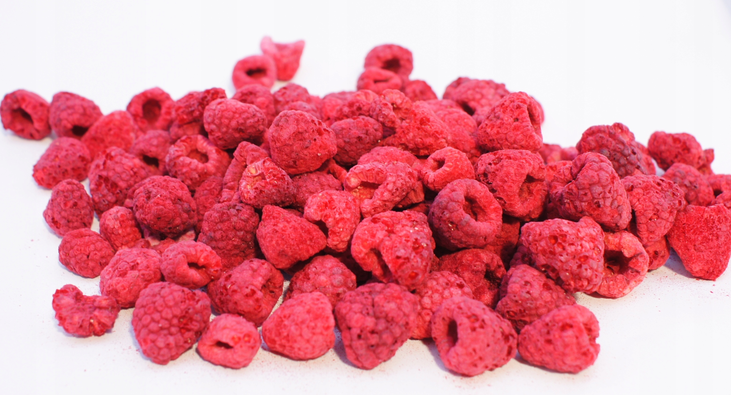 Maliny liofilizowane Całe 50g Produkt Polski