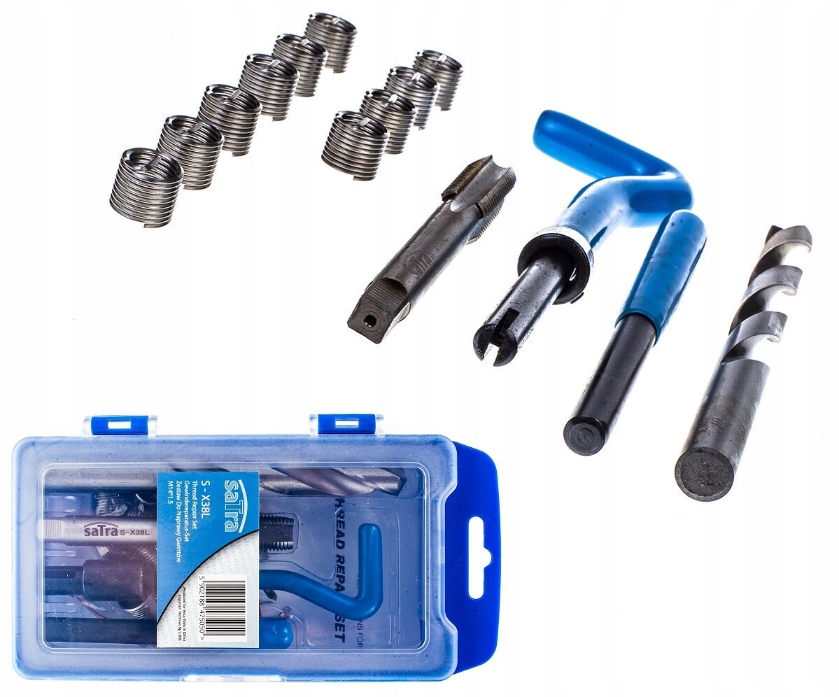 

Zestaw Do Naprawy Gwintów M14x1.5 Helicoil