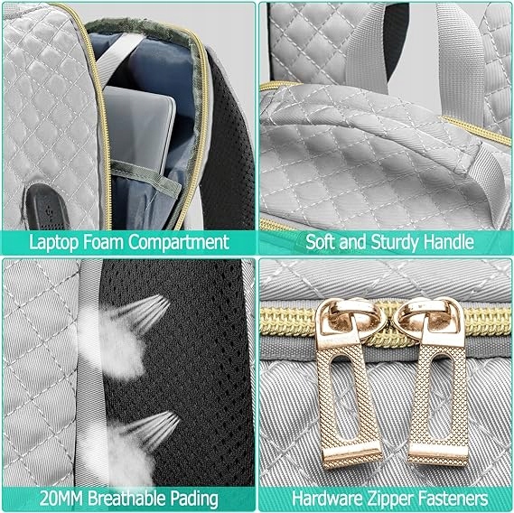 Plecak Damski Bagaż Podręczny do Samolotu Torba Turystyczna Port USB GRATIS Płeć kobieta