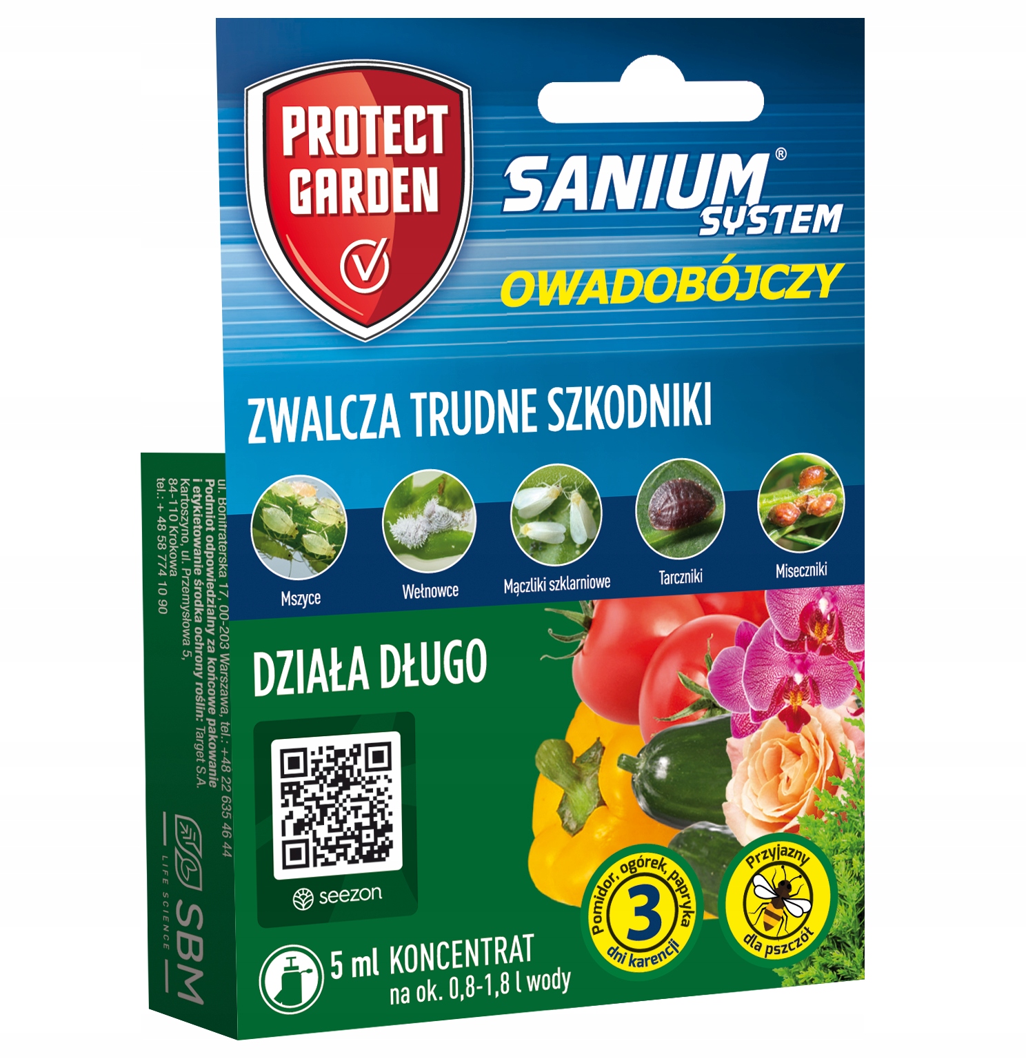Sanium System – OWADOBÓJCZY– 5 ml Protect Garden