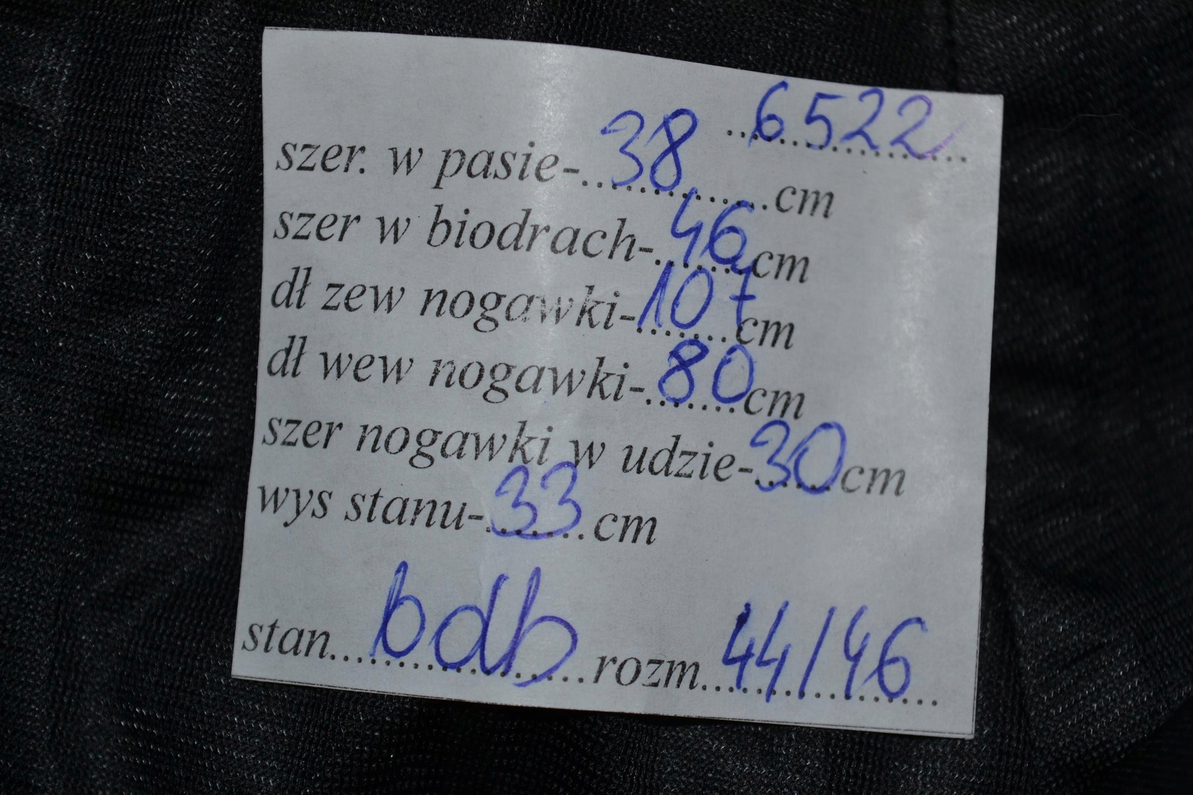 ASCI MĘSKIE SPODNIE MOTOCYKLOWE TEKSTYLNE NA QUADA PROTEKTORY 44/46 S Rozmiar S