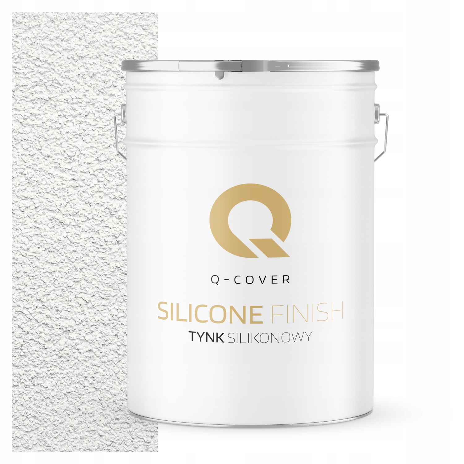 Silikonová Fasádní Omítka Bílá Teplá 25 Kg Beránek Granulace 1.0 mm F101