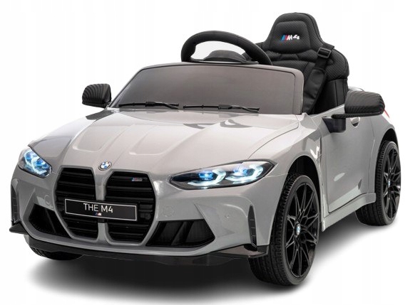 Bmw m4 Szary Auto na akumulator Eva Skóra pilot Akumulator litowo-jonowy Ra