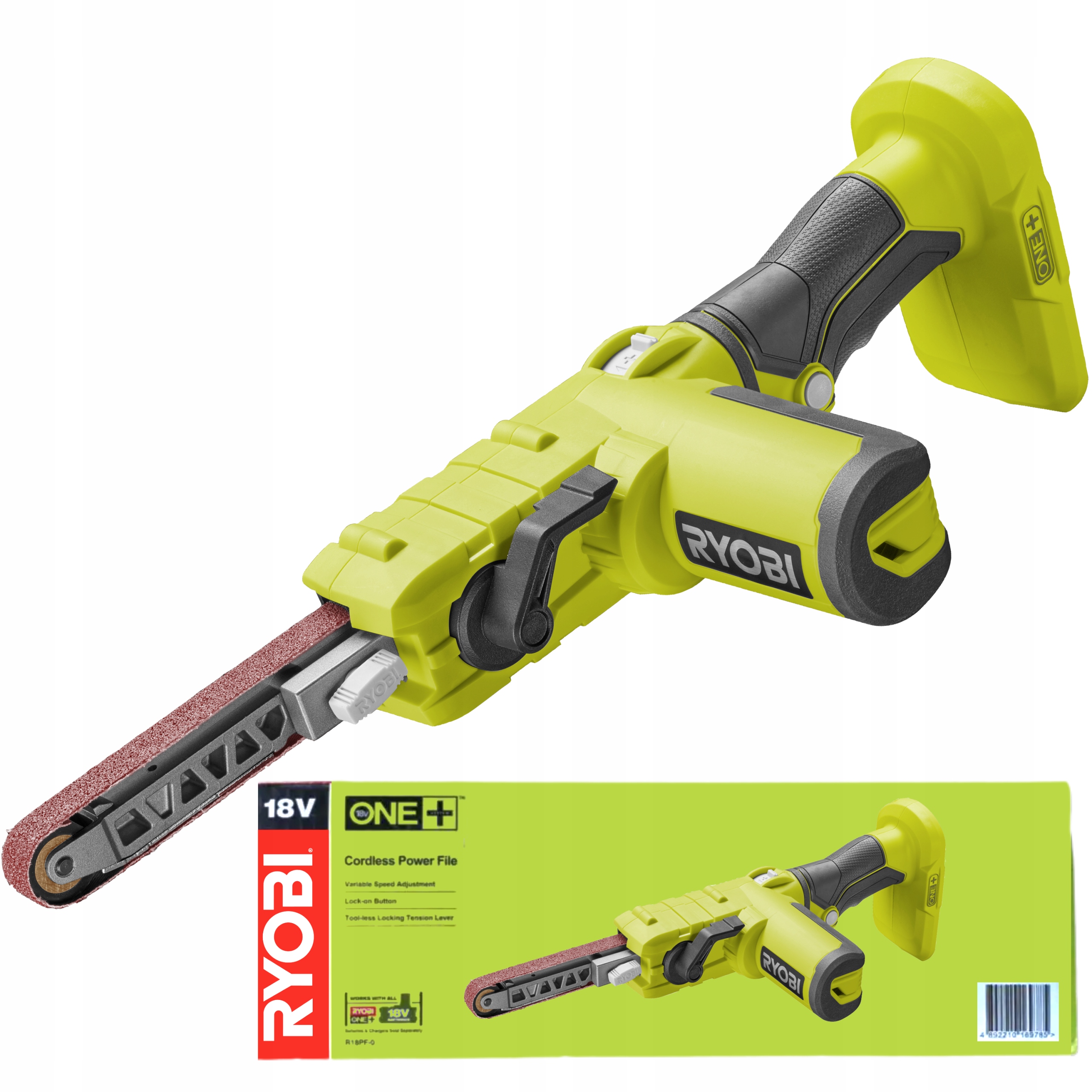 

Ryobi Szlifierka Taśmowa Pilnik Taśmowy R18PF-0