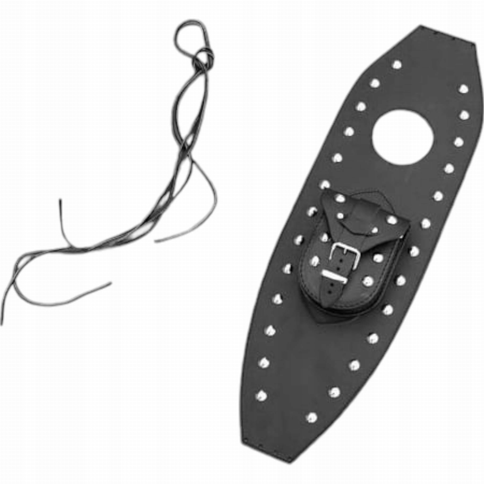 Pás na nádrž Kožená kravata Honda VT750C Magna s cvočkami