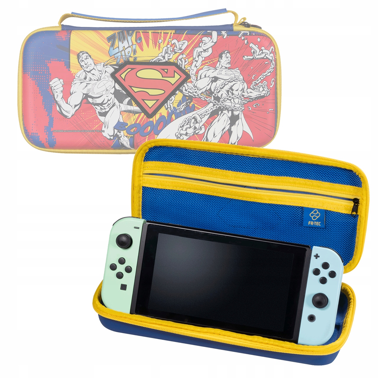 Poręczna torba do transportu konsoli Nintendo Switch, Oled i Lite Superman