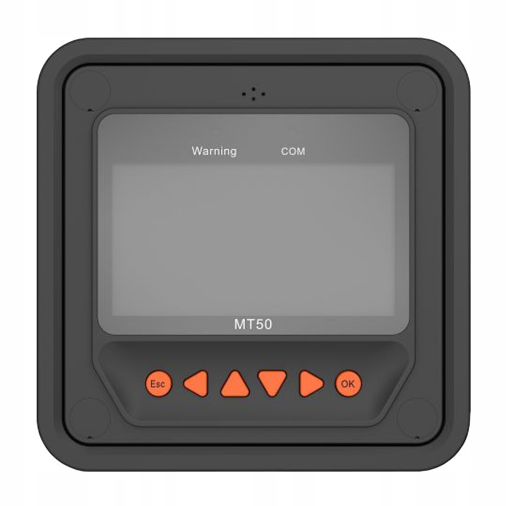 MT50 - ПАНЕЛЬ УПРАВЛІННЯ MPPT TRACER З РК-ДИСПЛЕЄМ